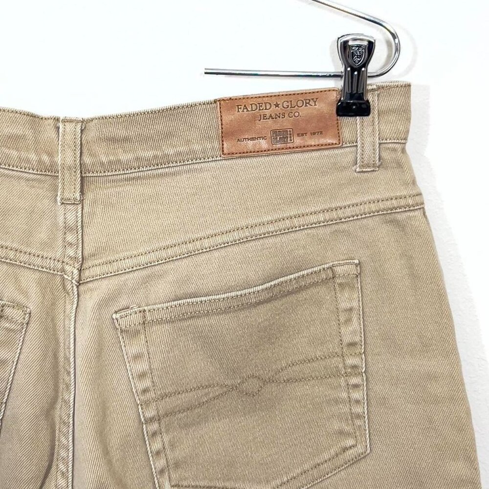 Vintage Faded Glory‎ Tan Straight Leg Jeans - Picture 4 of 8